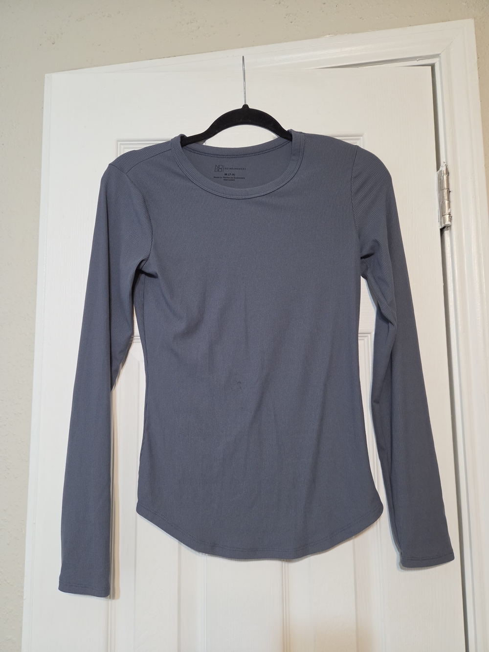 No Boundaries Long-Sleeve Crewneck Top